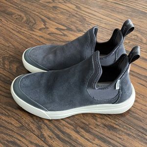 Vans high top slip ons